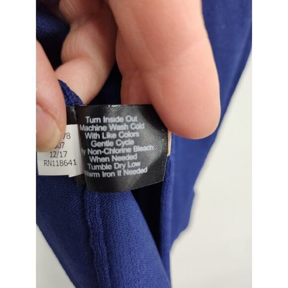 Lane Bryant Womens Cardigan 22/24 Plus Open Front Ruffle Sleeve Crochet Contrast - Picture 8 of 10